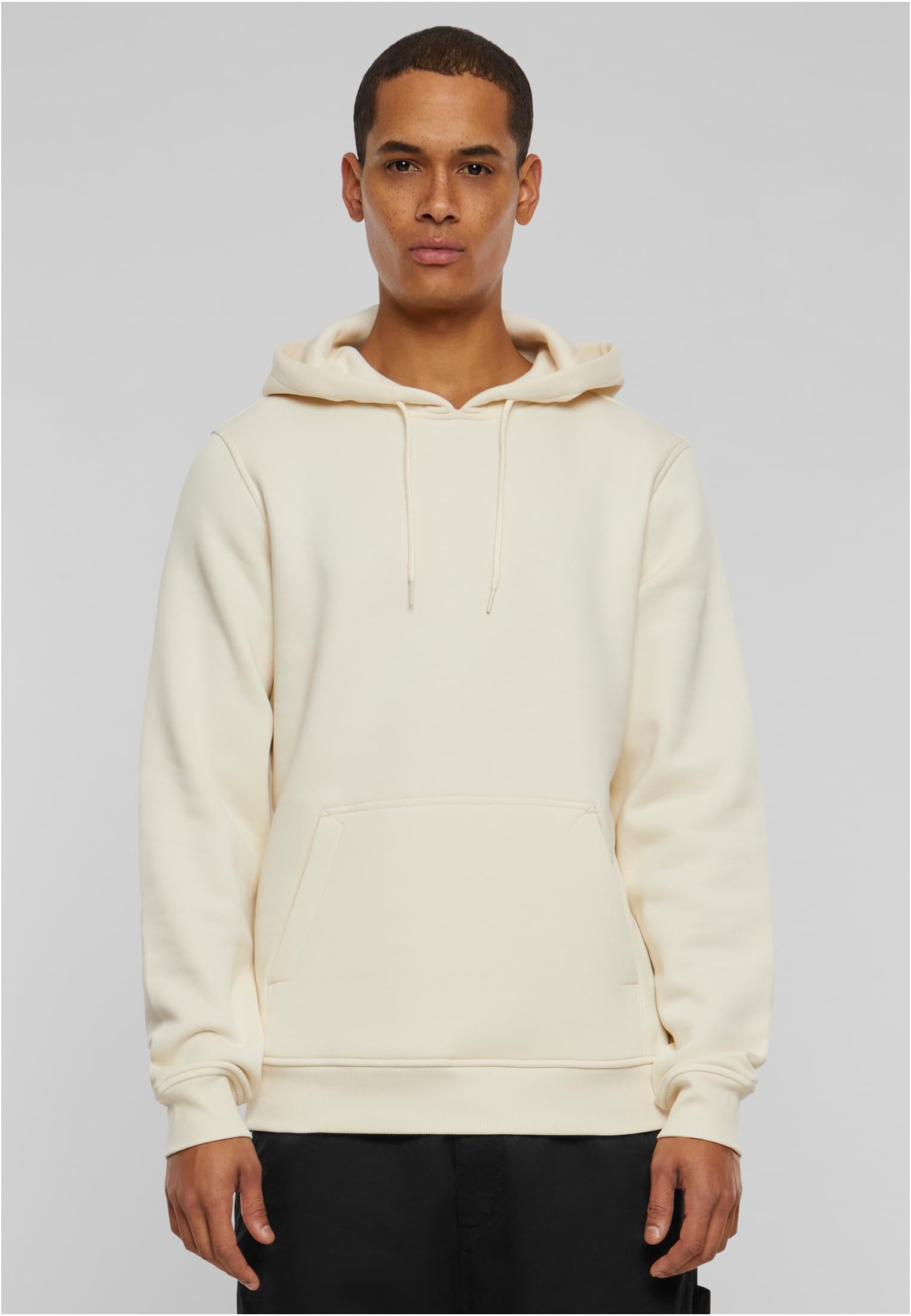 Build Your Brand Męska bluza z kapturem Heavy Hoody, Whitesand, XXL