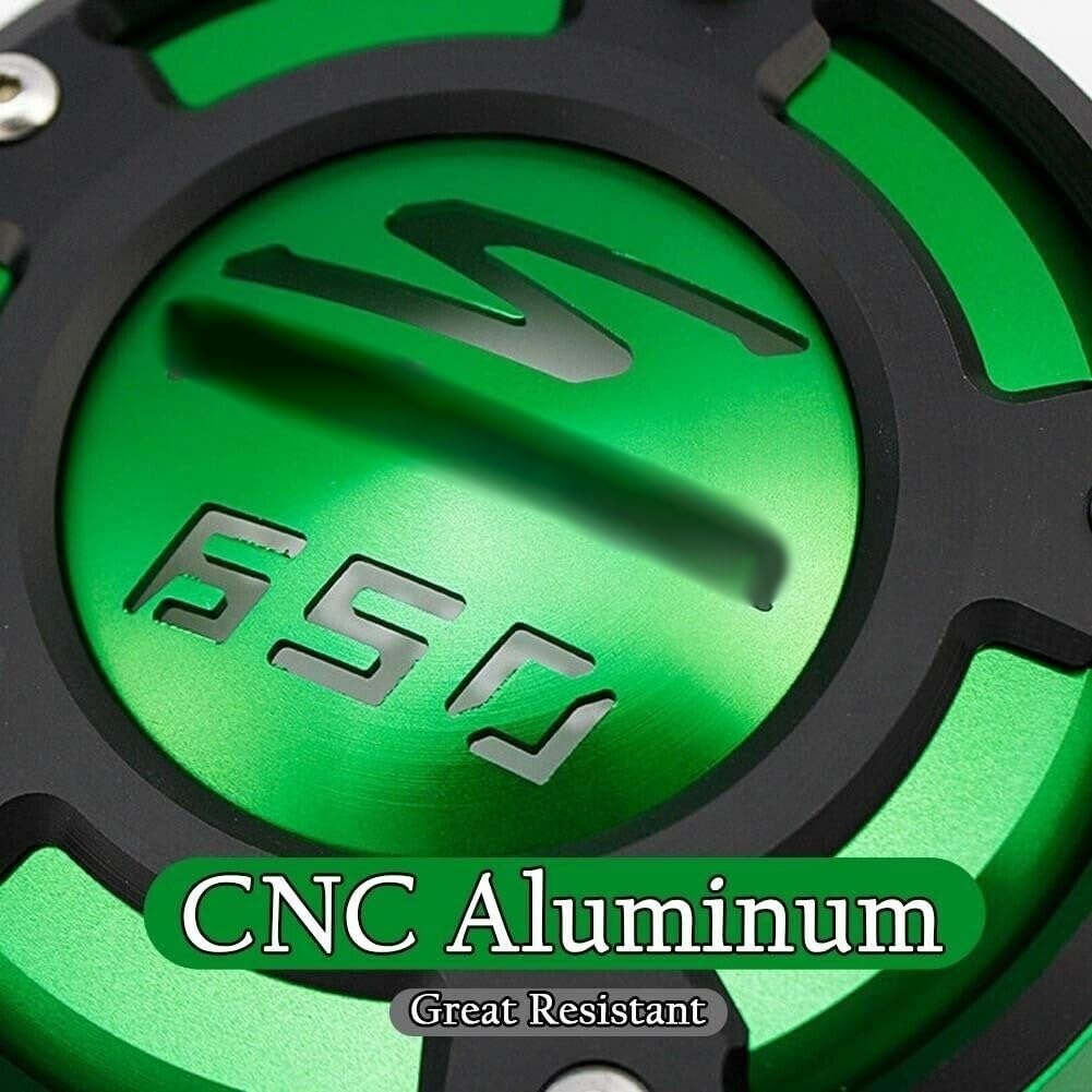 ALUMINIUM Tanknetz Schutzabdeckung Für Kawasaki Vulcan S 650 - Schwarz