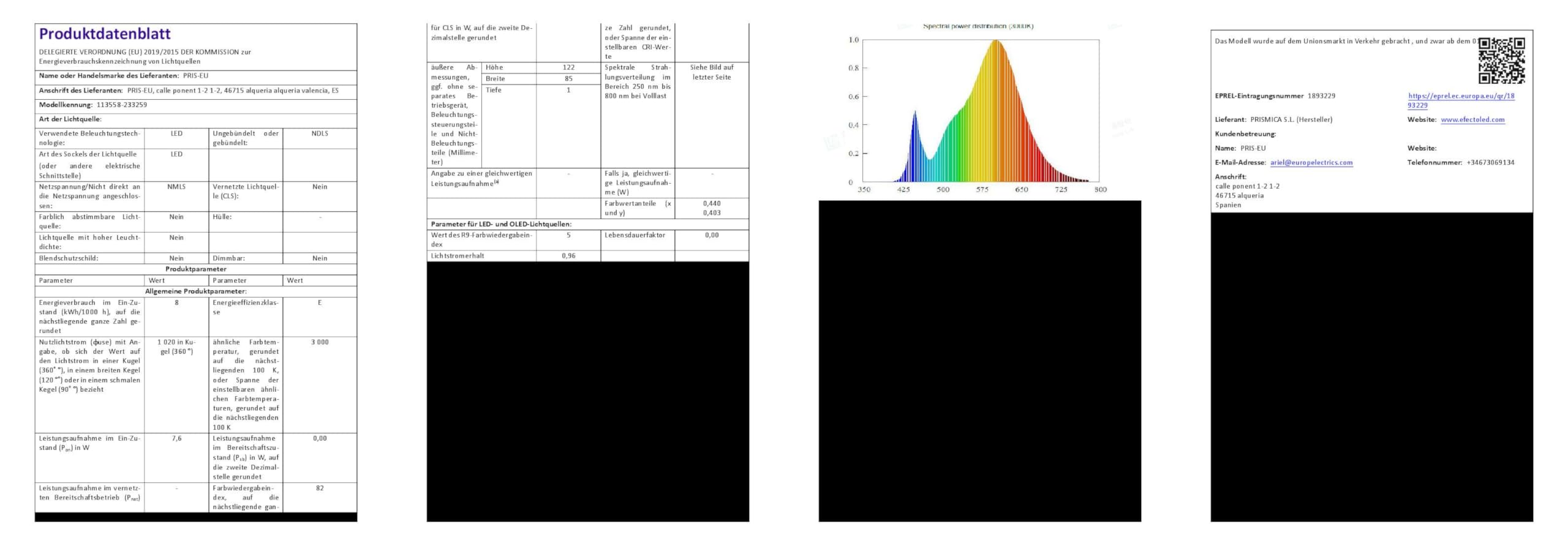 LEDKIA Baliza Exterior LED 9.5W Superficie Pie 50cm Aluminio con Detector d