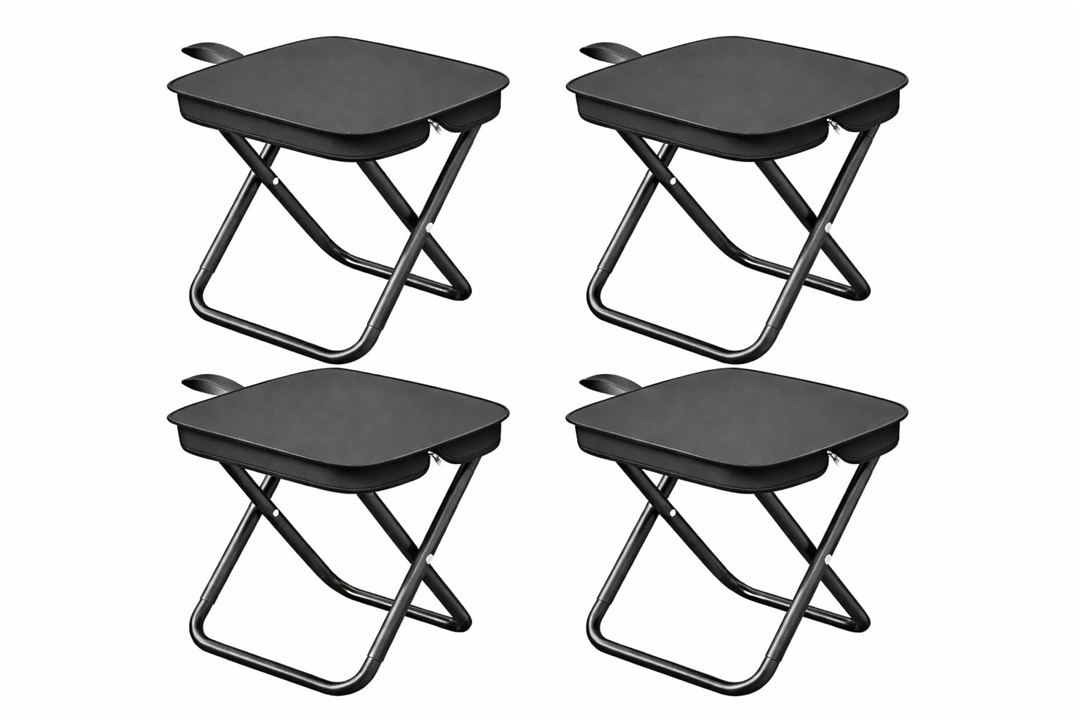 Portable Foldable Stool, Lightweight Compact Folding Chair, Heavy Duty Metal Frame, Travel Camping Outdoor Seat, Easy to Carry Space Saving Stool for Home Picnic Fishing Use (4)-image-45