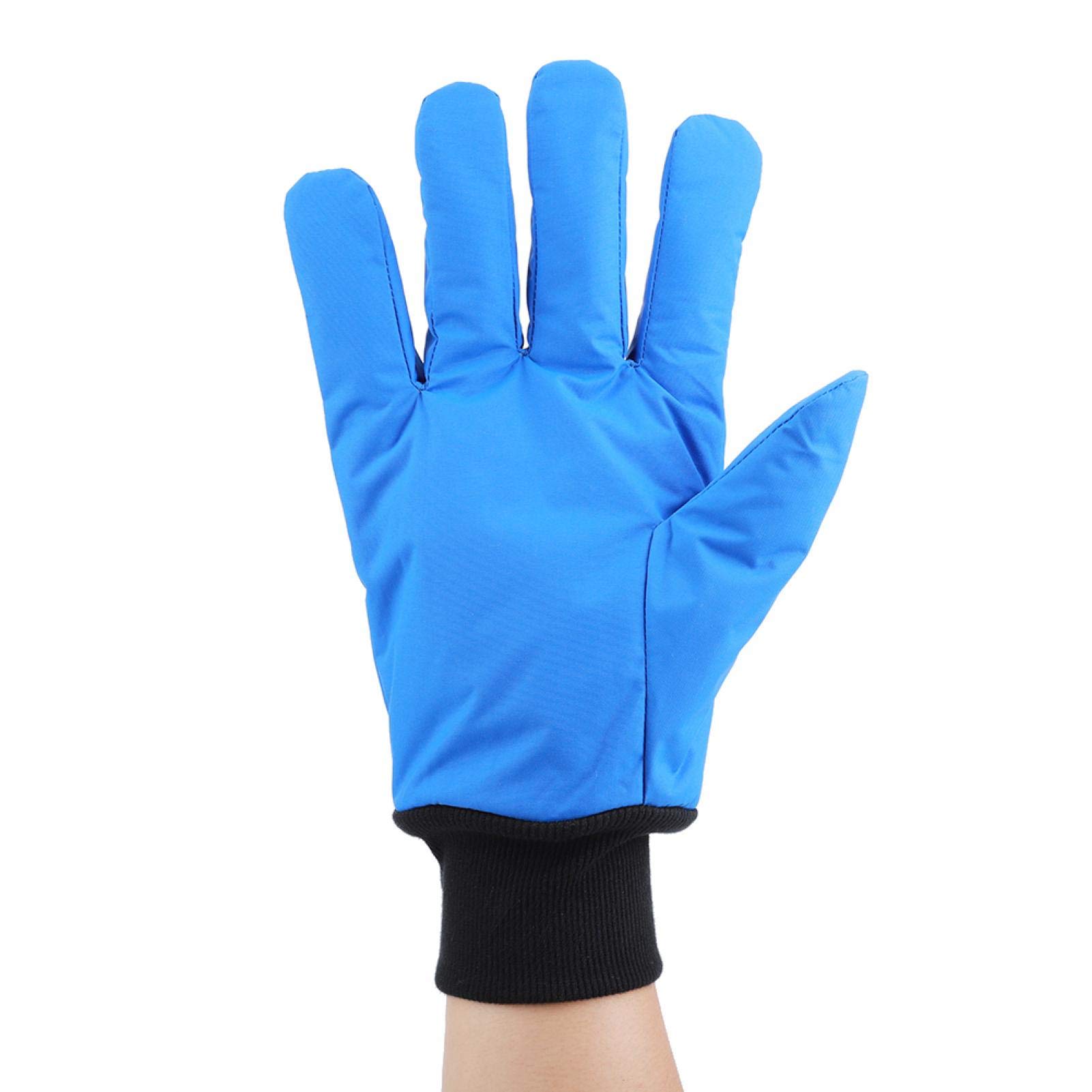 Gants, gants de travail résistants au coton, gants cryogéniques imperméables pour stations de remplissage d'azote liquide