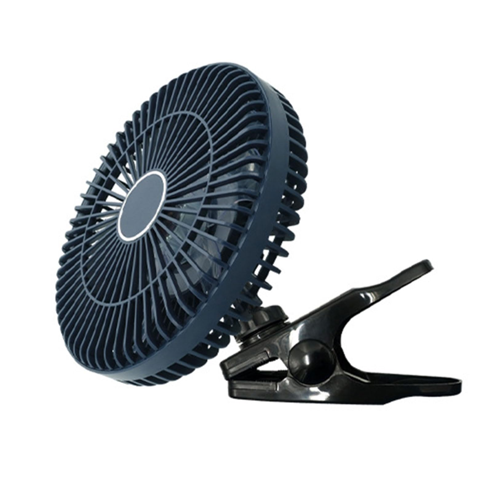 CUNZJIA 9inch Car Fan Brushless Motor Auto Cooling Device Powerful Desktop Fan for Trucks and Sedans Multiple Mounting Option