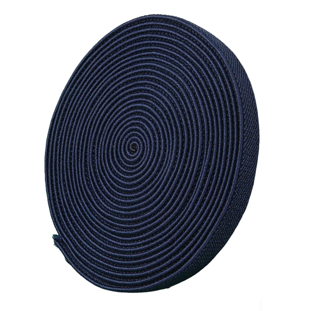 1cmx3m Flat Elastic Band Stretchy String Navy Blue Elastic Cord for Sewing Clothes, DIY Crafts