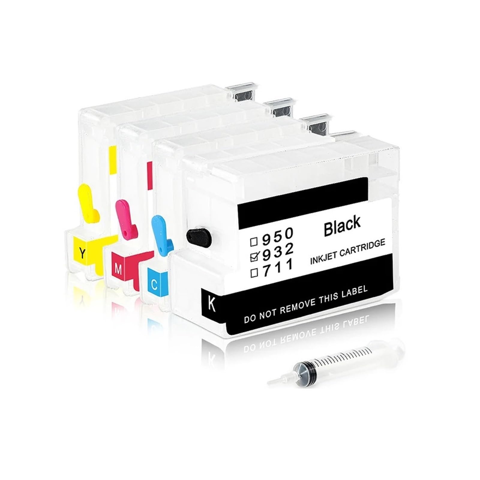 4pcs 932XL 933 Cartuccia Inchiostro Compatibile Con HP