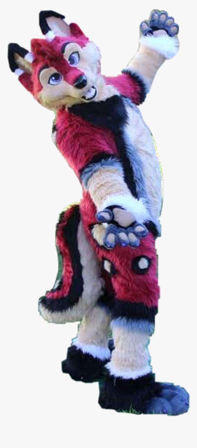 Red Huksy Dog Fursuit Fullsuit Teen Costumes Child Full Furry Suit Furries Anime Costume