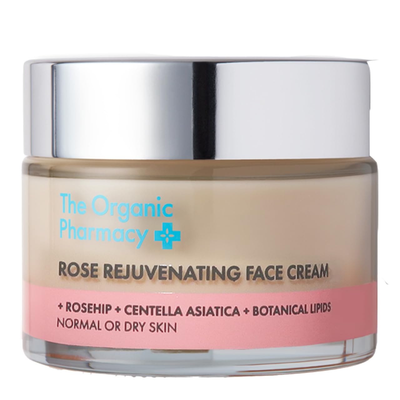 The Organic Pharmacy Double Rose Rejuvenating Crema 50ml, soin visage pour usage quotidien