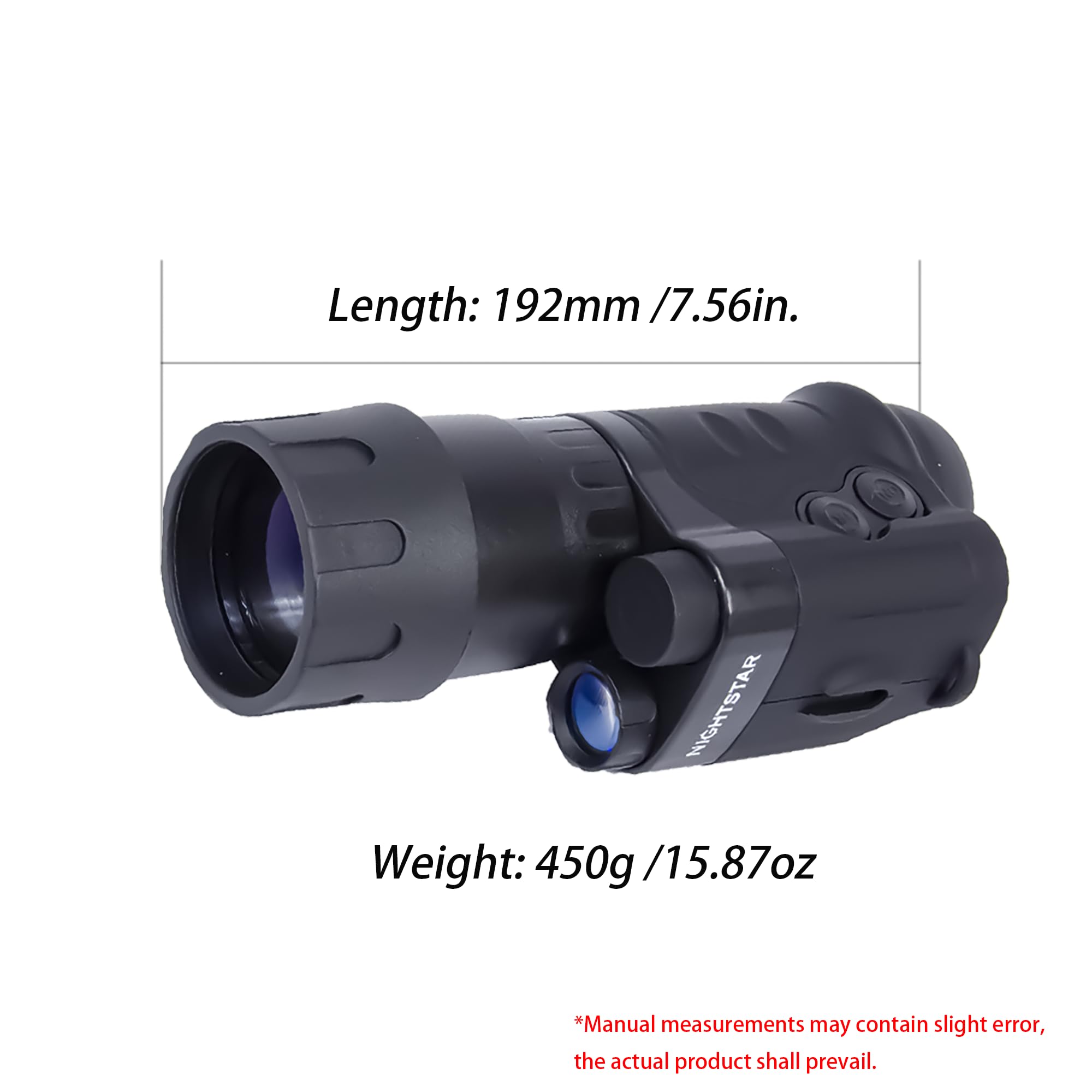 Amazon.com : NightStar 8x50 Digital Night Vision Monocular, Black