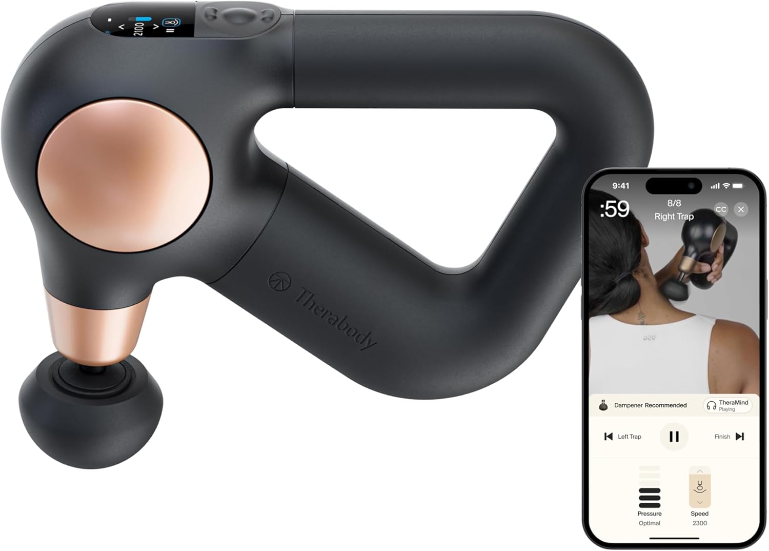 Theragun Sense (2nd Generation) Massage Gun by Therabody – Relaxing Massage with Built-In Guided Routines for Easy Stress Relief Theragun Sense (2nd Generation) Massage Gun by Therabody – Relaxing Massage with Built-In Guided Routines for Easy Stress Relief