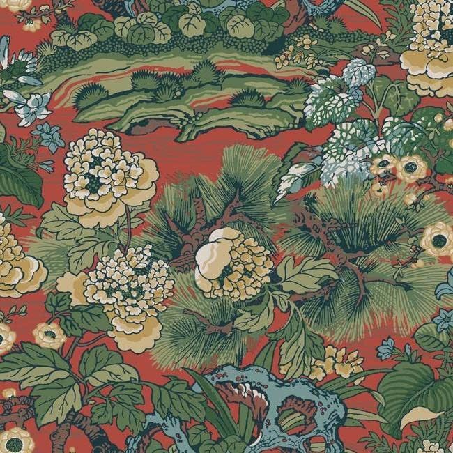 York Dynasty Floral Branch Wallpaper