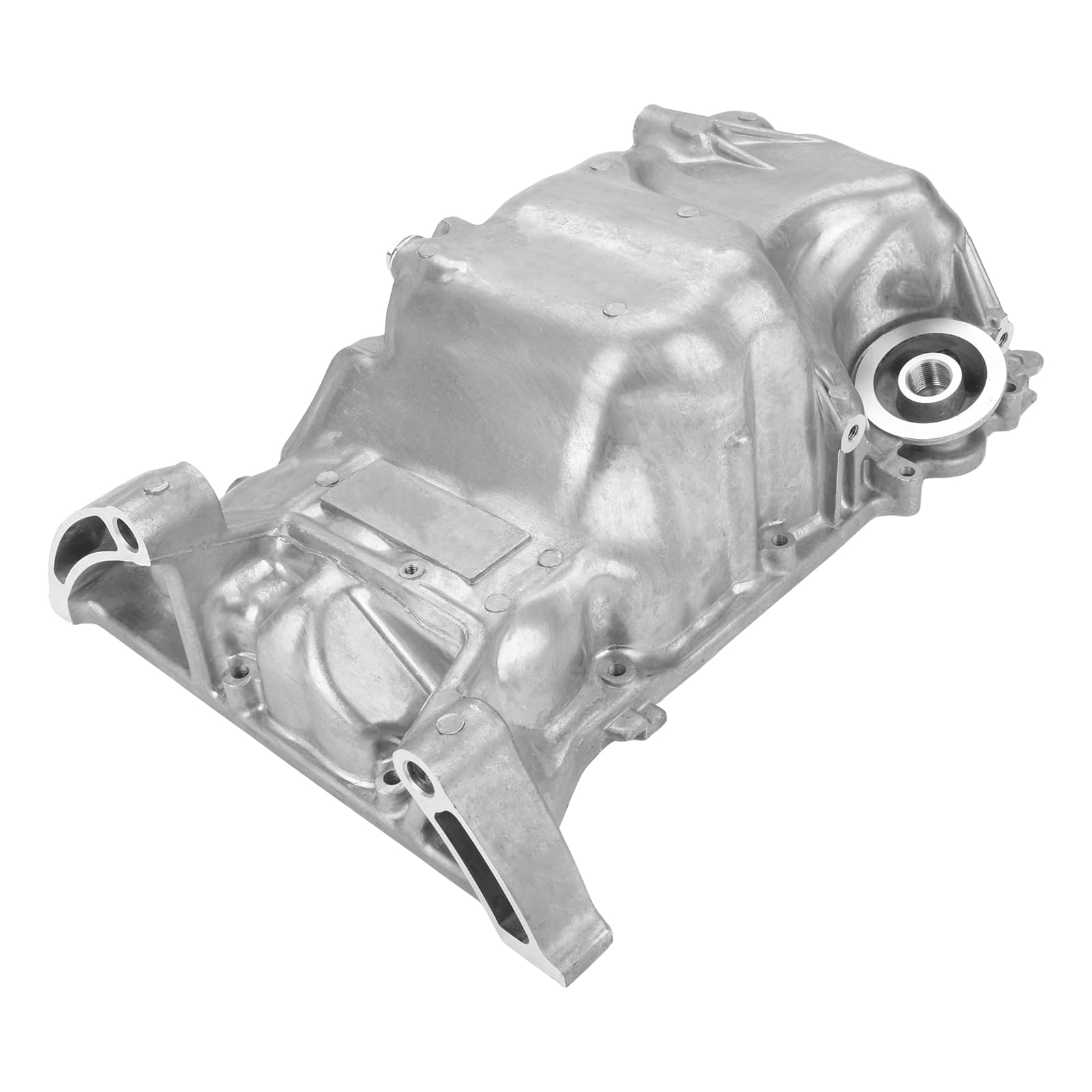 VANJING Engine Oil Pan with Drain Plug Compatible with Honda Civic 2006-2011 L4 1.8L Replacement for 11200R1AA00 11200RNAA00 11200RNAA01 264-382