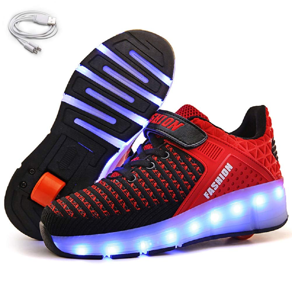 Ehauuo Retractable Wheel Sneakers