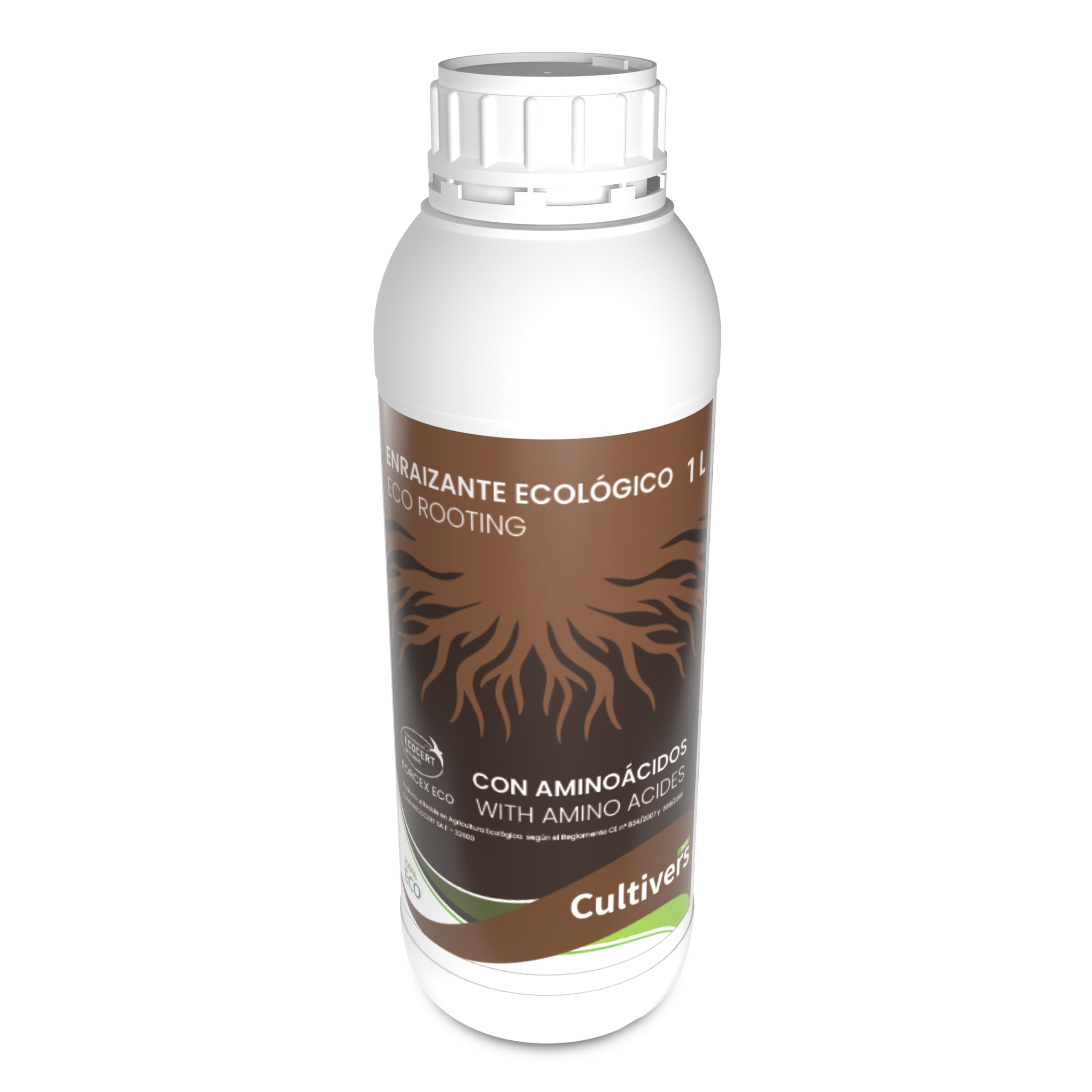 CULTIVERS Enraizante Ecológico 1 L hormonas de enraizamiento naturales para esquejes, árboles, plantas y transplantes