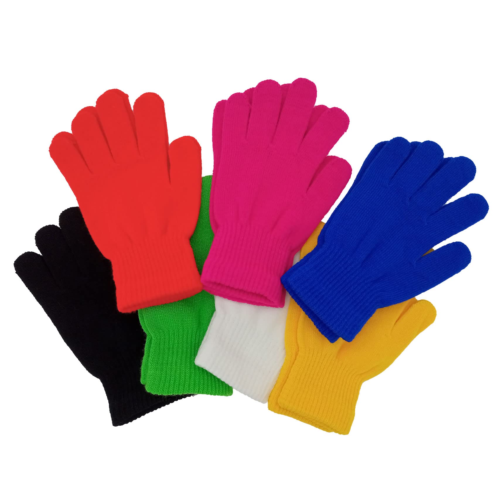 Amazon.co.jp: [nijimomo] カラー手袋 カラー軍手 手袋シアター セット