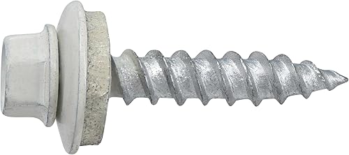 Miniatura 3 de The Hillman Group The Hillman Group 35287 - Láminas autoperforantes, color blanco, 10 x 1, paquete de 40 unidades