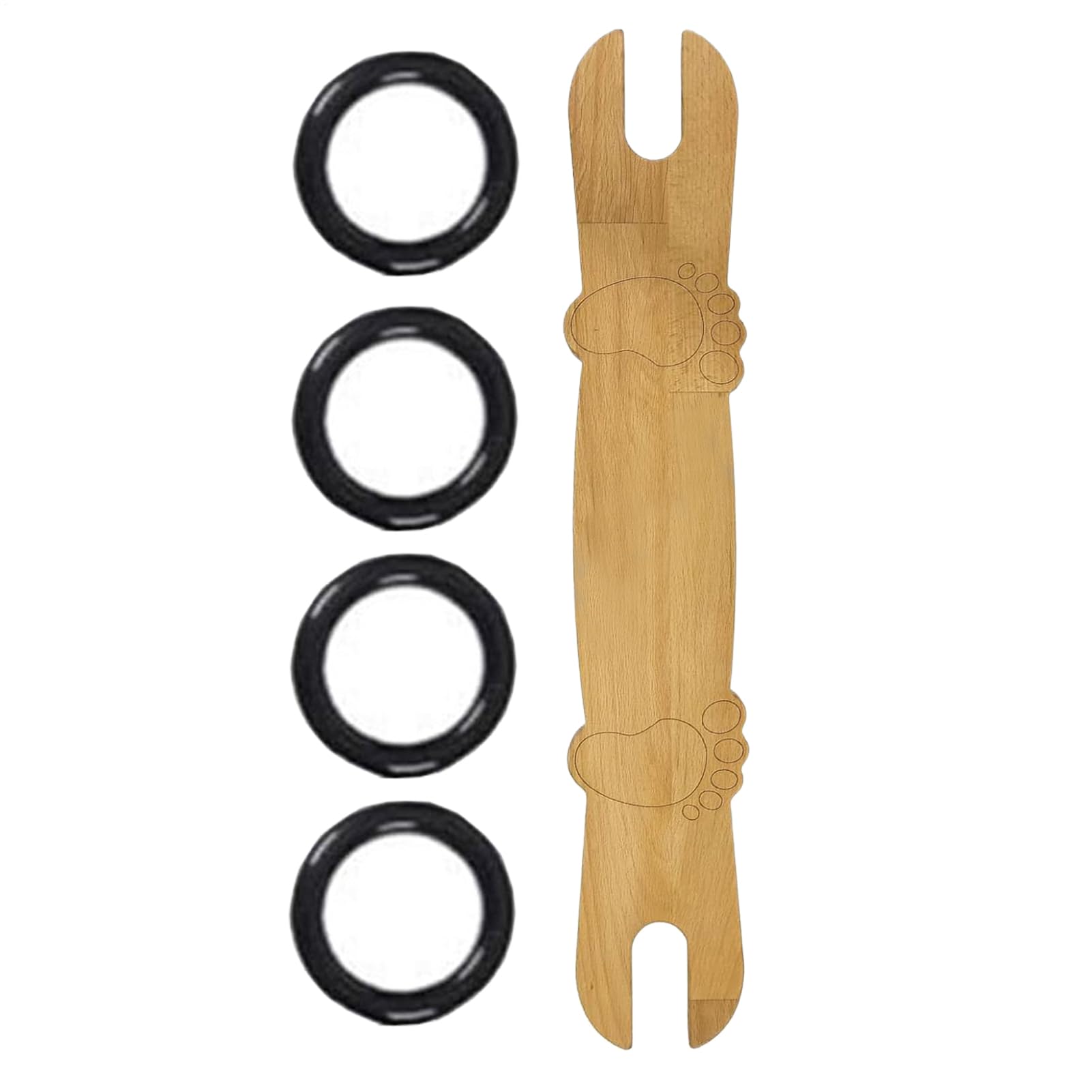 Reposapiés Para Silla Alta - Taburete De Madera Ajustable,Artículos Bebé Antideslizantes, Muebles Ergonómicos Infantiles para Comer en Casa