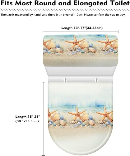 Vista 122 de Fundas antideslizantes para tapa de inodoro y tanque del Día de San Patricio, fundas elásticas para tapa de inodoro, accesorios de decoración de St.