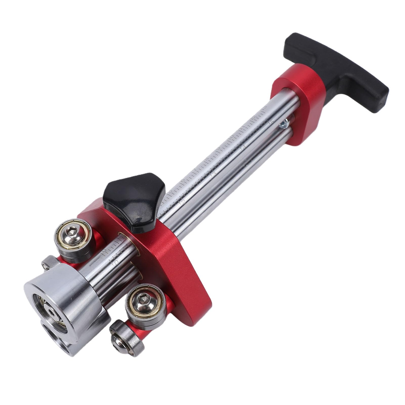 Aramox Cintreuse à Rouleaux de Tôle 7 à 130 Mm Réglable de 0 à 100 Degrés pour Atelier et Fabrication de Métal