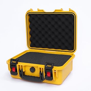 15in Waterproof Hard Case with DIY Customizable Foam Insert 13.5 x 10 x 6in Interior