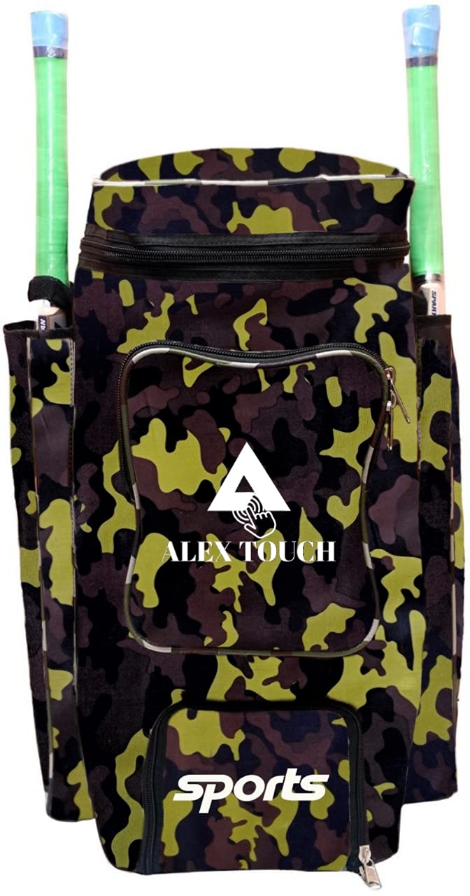 ALEXTOUCH Sports Cricket Kit Bag Daffle Bag Kit Bag (Yellow)-picture-37