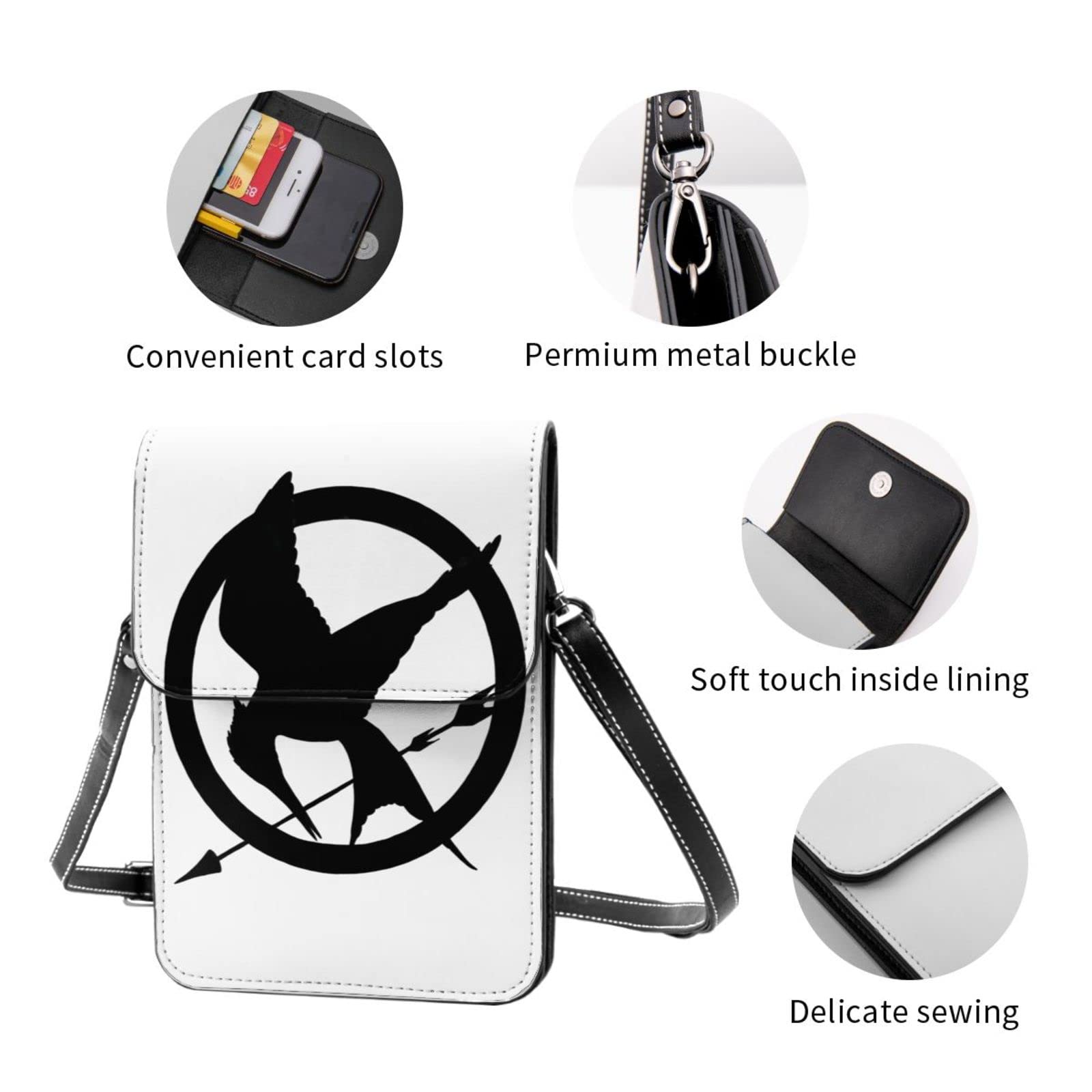 Amazon.co.jp: スマートフォンポーチ The Hunger Games ハンガーゲーム スマホケース 携帯ポーチ ベルト付き 収納バッグ  ちょっとしたお出かけ 財布 おしゃれ モバイル お札/コイン/小物入れ 大容量 機能的 磁気ボタン付き ギフト 首掛け 斜め掛け スキミング防止 防水  ...