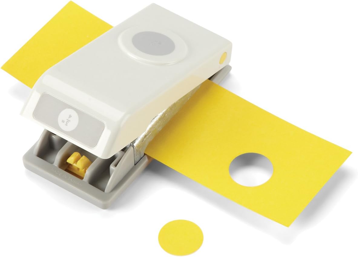 EKSuccess EKSuccess3/4 Inch Circle Punch, Metal, Grey, 4.54 x 8.68 x