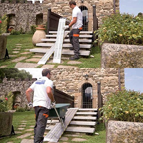 Rampa di carico richiudibile in alluminio