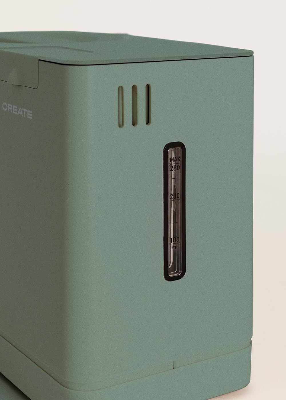 CREATE/BABY CHEFBOT/Multifunktionaler Sterilisator und Küchenroboter für Babys Salbeigrün/BPA-frei, 6 Funktionen, programmierbar, doppelte Höhe für Babyflaschen, 700W