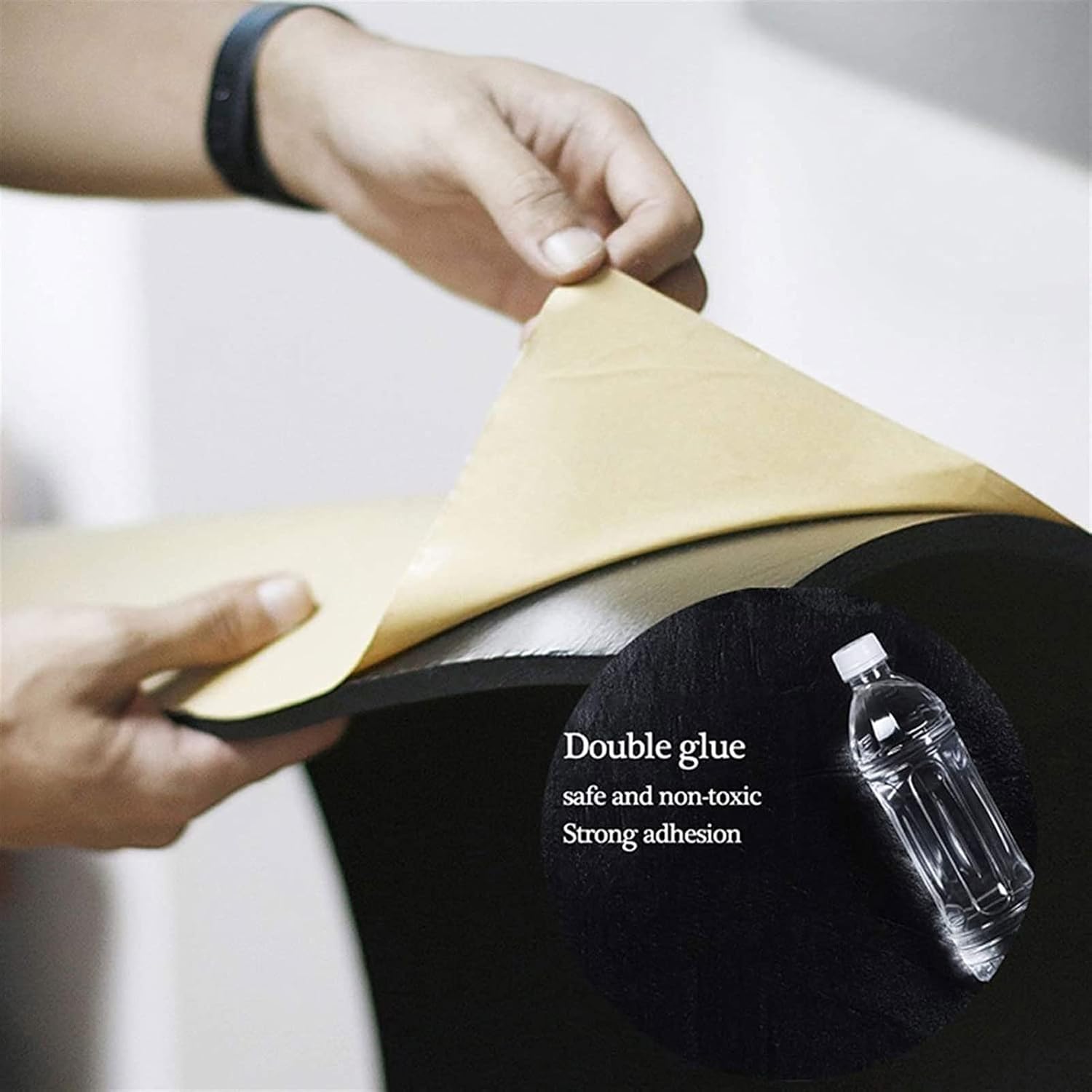 Paneles de espuma acústica, tratamiento insonorizado autoadhesivo, reducción de ruido, absorción de sonido para salas de estudio, diseño cortable de alta densidad