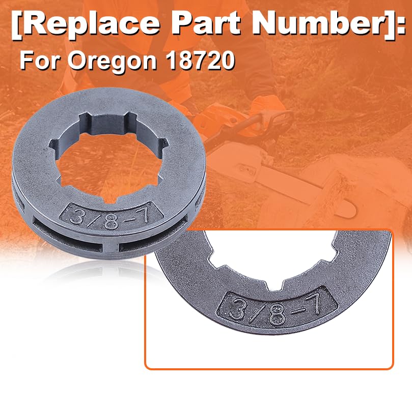 Jante De Pignon 3/8 7T 22 Mm Mtanlo - Pour Husqvarna 357, 359, 362, 365, 372, 390XP, Lot De 3