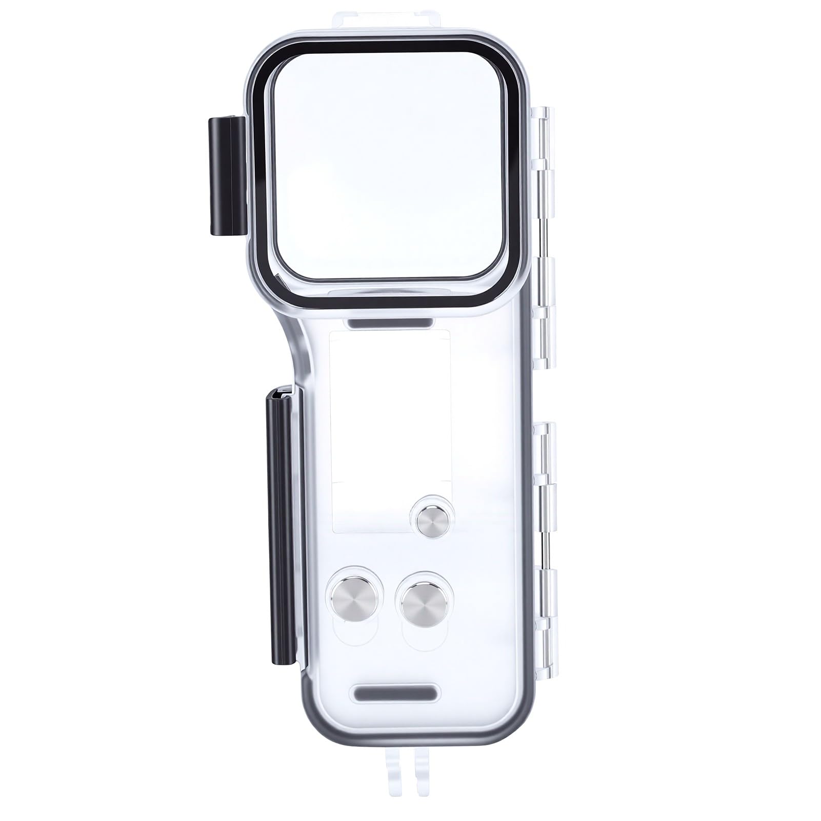 Dpofirs Custodia Protettiva Impermeabile per 4 Action Camera 50 M per Surf e Snorkeling con Obiettivo Ad Alta Trasmissione