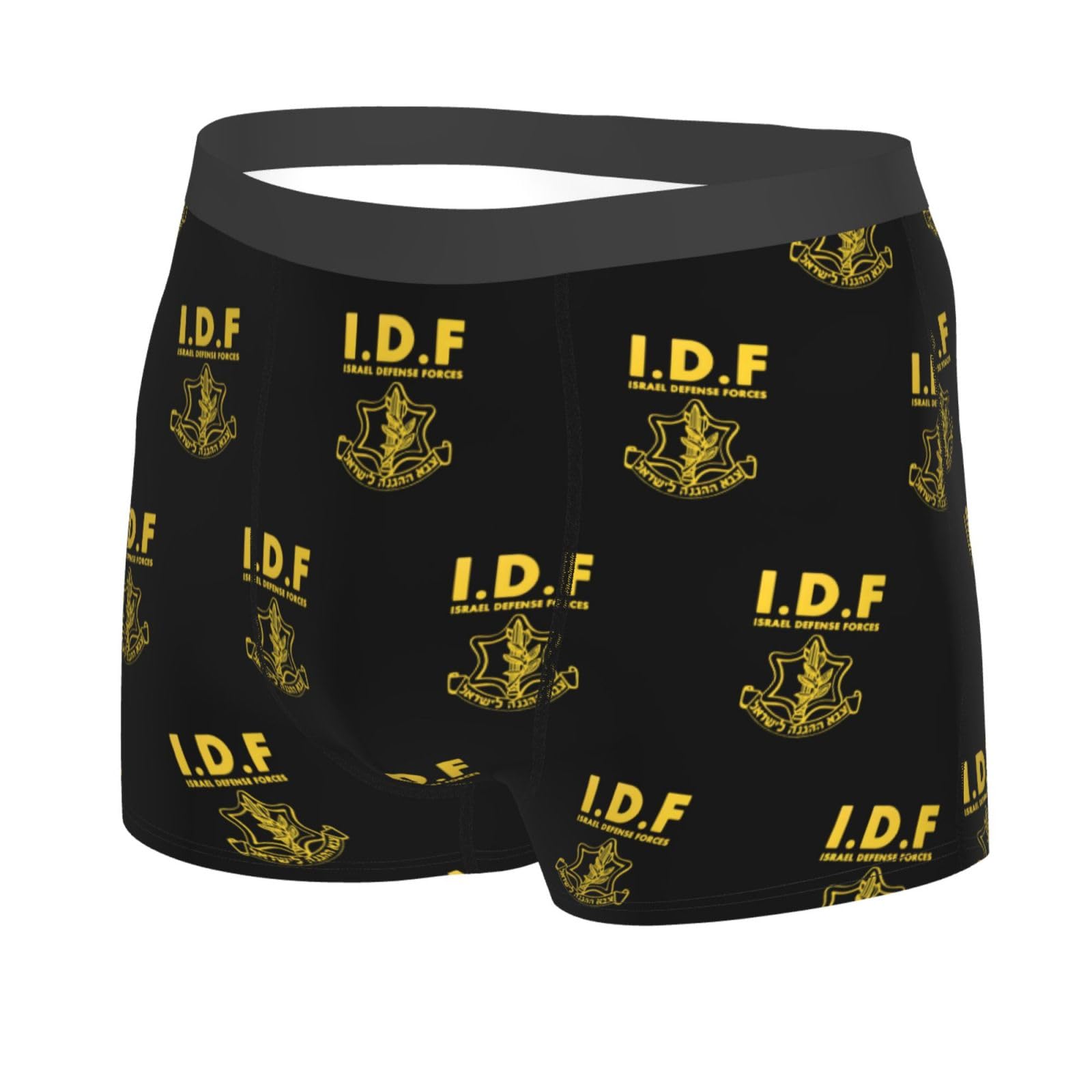 Kwqdozf Men's As Pic Idf Israel Defense Forces Performance Boxer Briefs