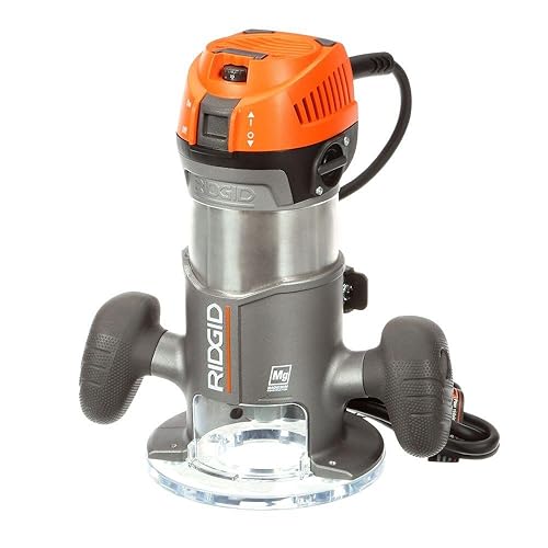 Ridgid, R22002, router de base fija de 2 HP