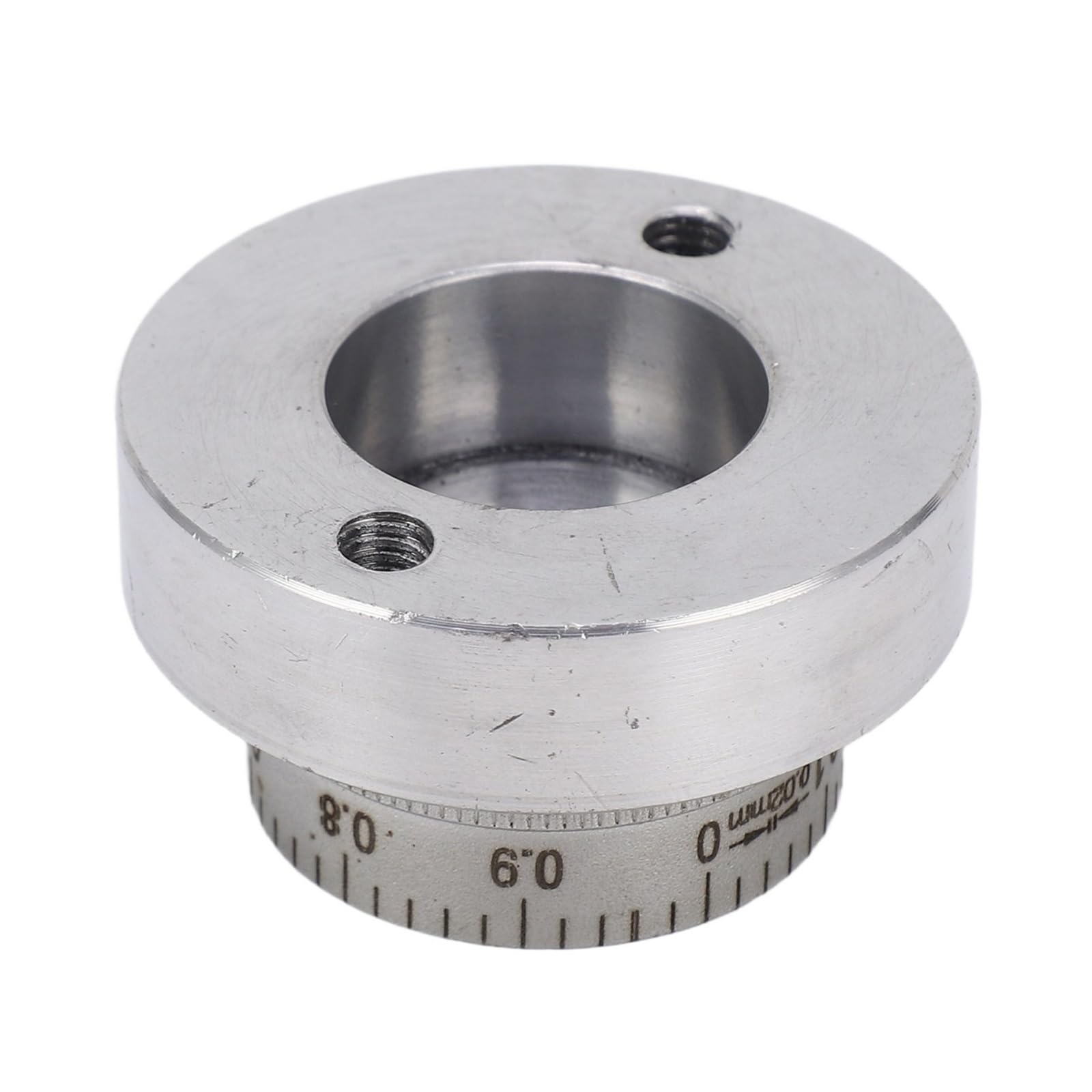 Wudcw A Lathe Hand Wheel With Handle Crank Luminum Lloy 50Mm 2In 0‑1Mm Scale Size Luminum Lloy Lathe Hand Wheel