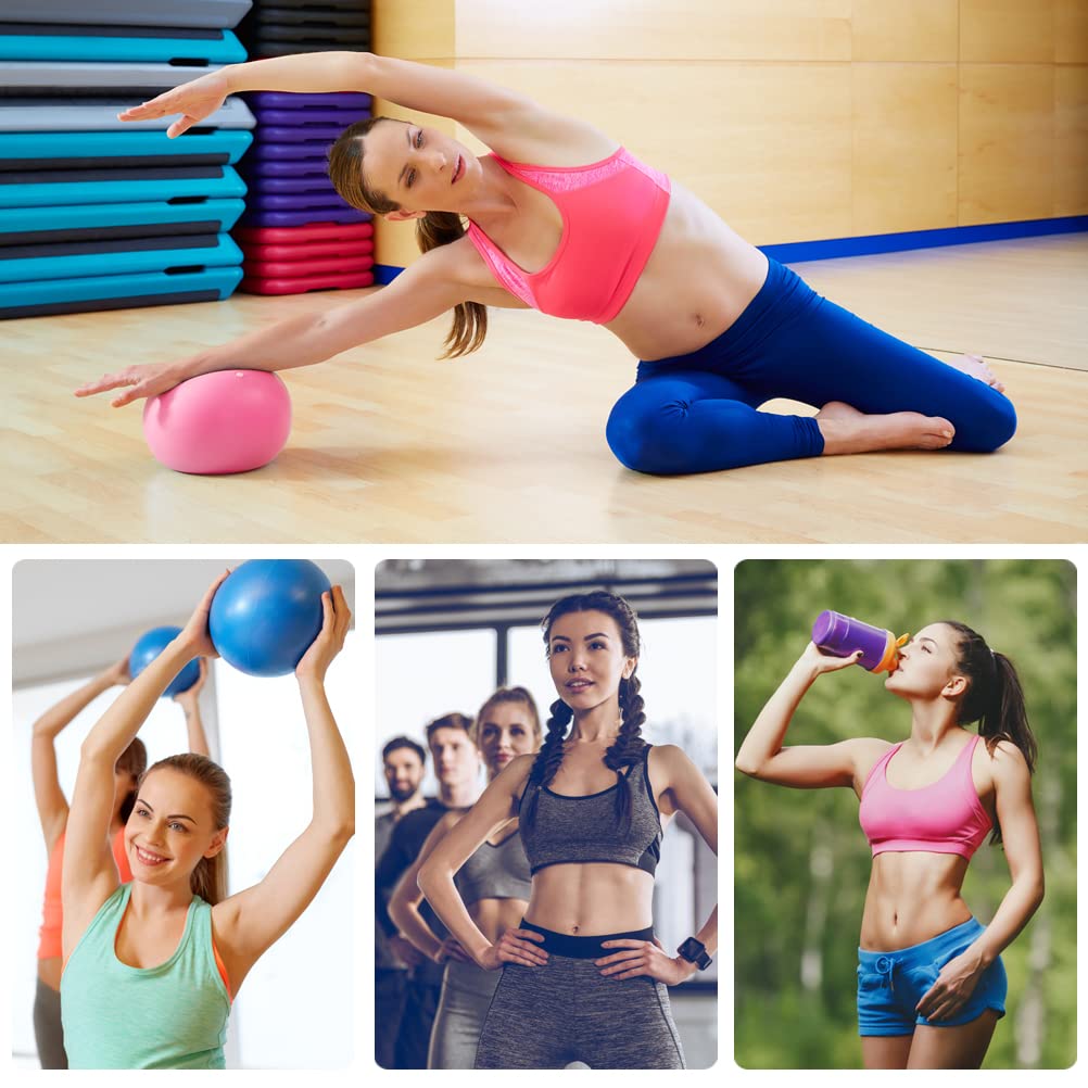 Lanjue Pilates Ballon de Gymnastique Anti-Slip Anti-éclatement Fitness Balles 25cm