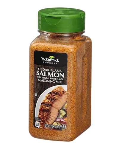 McCormick Gourmet Cedar Tablón Salmón Mariscos Condimento 1275 onzas paquete de 2