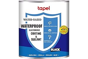 Liquid Rubber Waterproof Sealant 24 oz. for EPDM, RV & Masonry