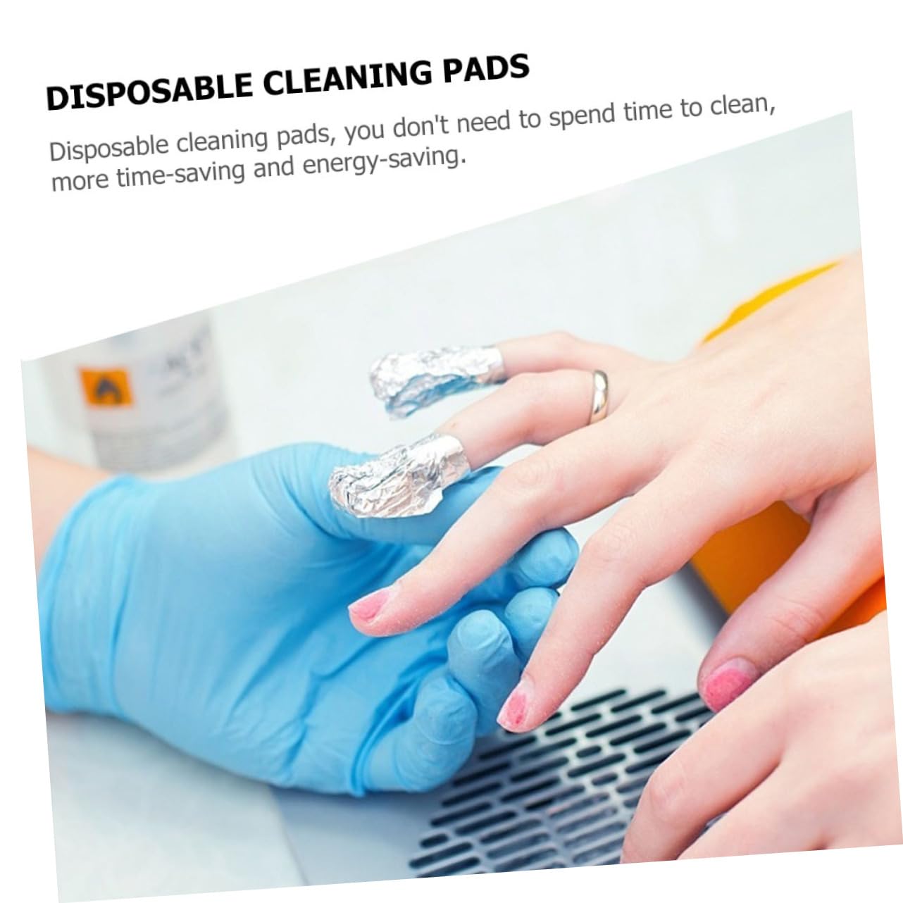 Ipetboom 150pcs Gel Nail Polish Remover Wrap Nail Gel Remover Tool - for Fingernail