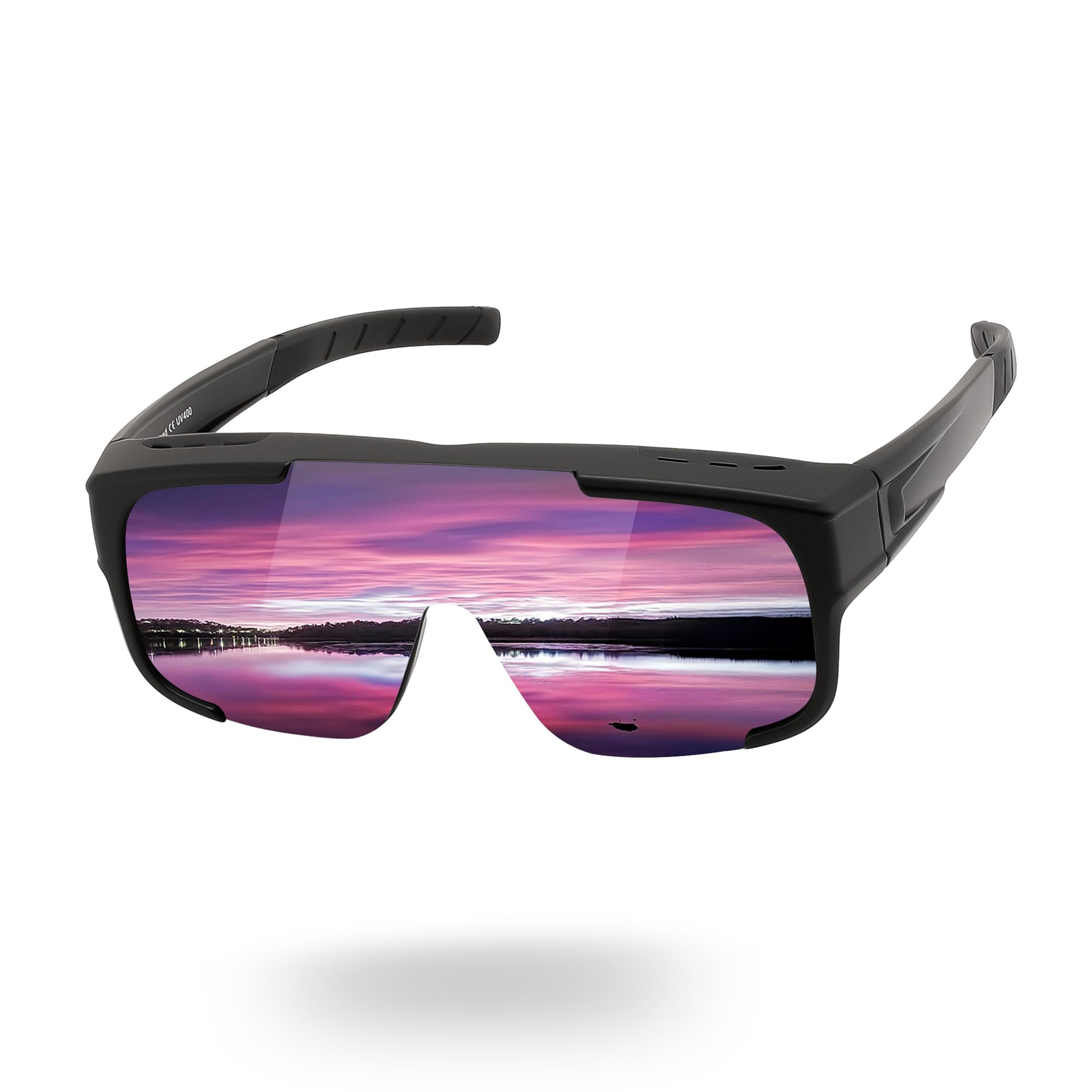 FEISEDY Polarized Fit Over Glasses Sunglasses for Men Women TR90 Anti Glare โ image 1