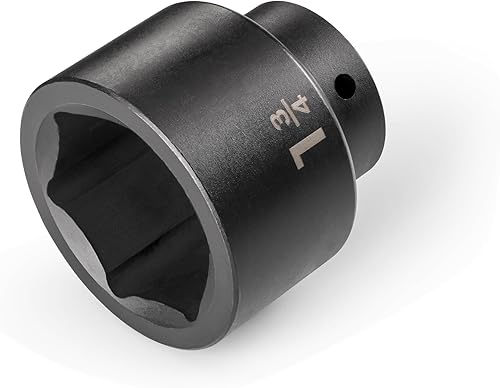 Miniatura 123 de TEKTON SID23022 Dado de impacto profundo de 6 puntos de 7/8 pulgadas impulsor de 1/2 pulgada