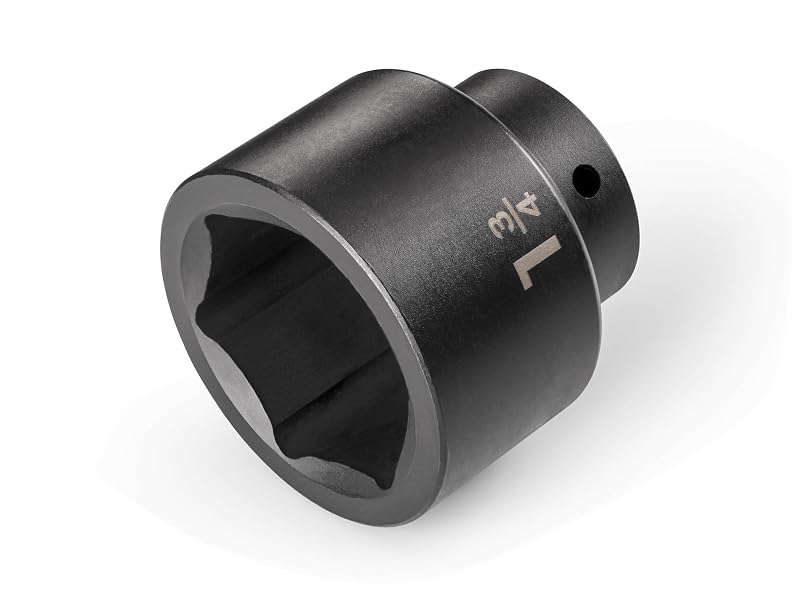 Soquete de Impacto TEKTON com Encaixe de 12,7 mm (1/2 pol.) x 44,5 mm (1-3/4 pol.), Sextavado de 6 Pontos e Perfil Raso SID22045