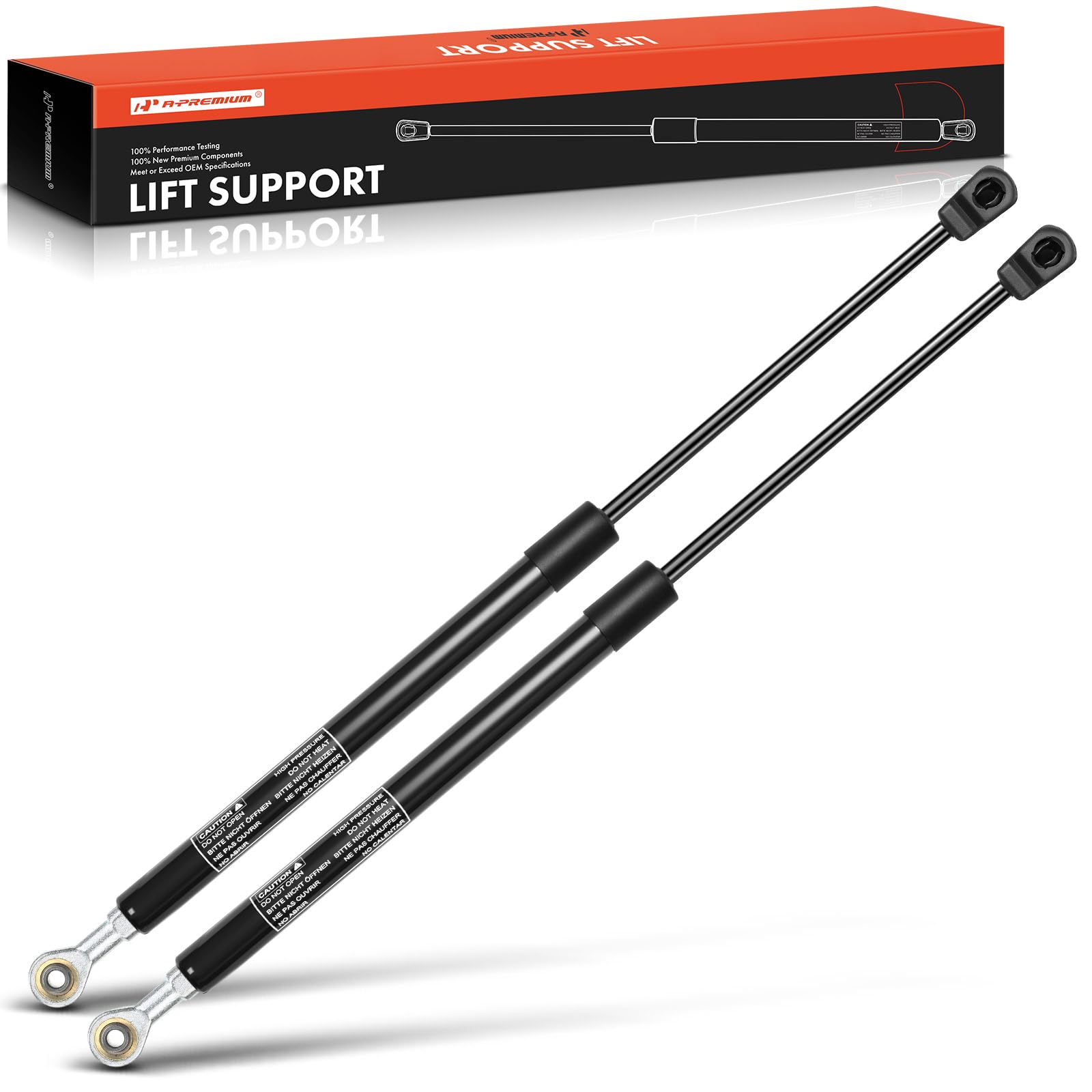 Amazon.com: A-Premium Rear Window Lift Supports Shock Struts