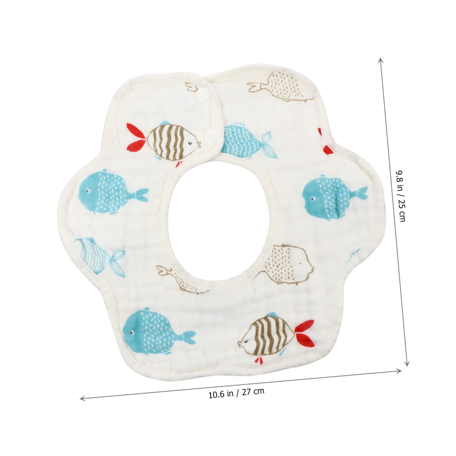 Toyvian 8 Pezzi Bavaglini A Scatto Per Bambini Bavaglini Per Bambini Bavaglini Per Bambini Bavaglini Per Bavaglini Per Bavaglini Per Bambini Asciugamano Per L'Alimentazione Del Bambino