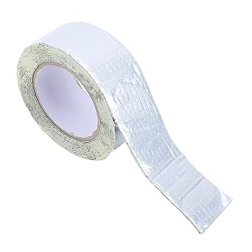 Ubersweet 0.04 Inch Thickness Tape, Roof Repair Tape, for Roofing Basement Toilet(1.2mm thickness 5m 5cm)