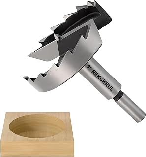 3 Inch Forstner Bit, 3" Forstner Drill Bit for Woodworking, Hinge Cutter for Hardwood, Plywood, Plastic