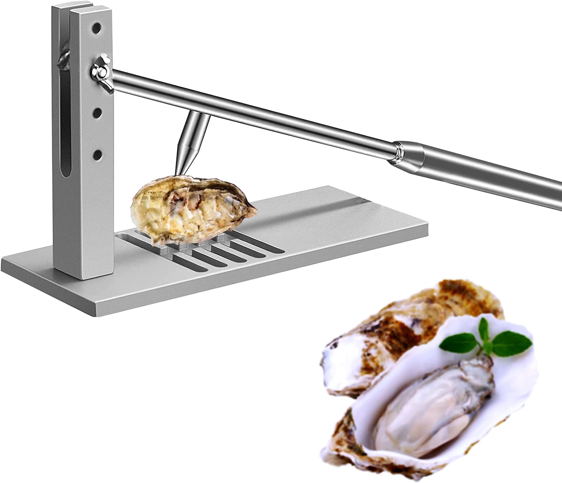 BIUWING Oyster Shucker Machine, Oyster Clam Opener Tool Set
