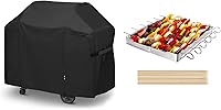 Vista 1 de Unicook Juego de funda para parrilla de 58 pulgadas y brochetas para barbacoa