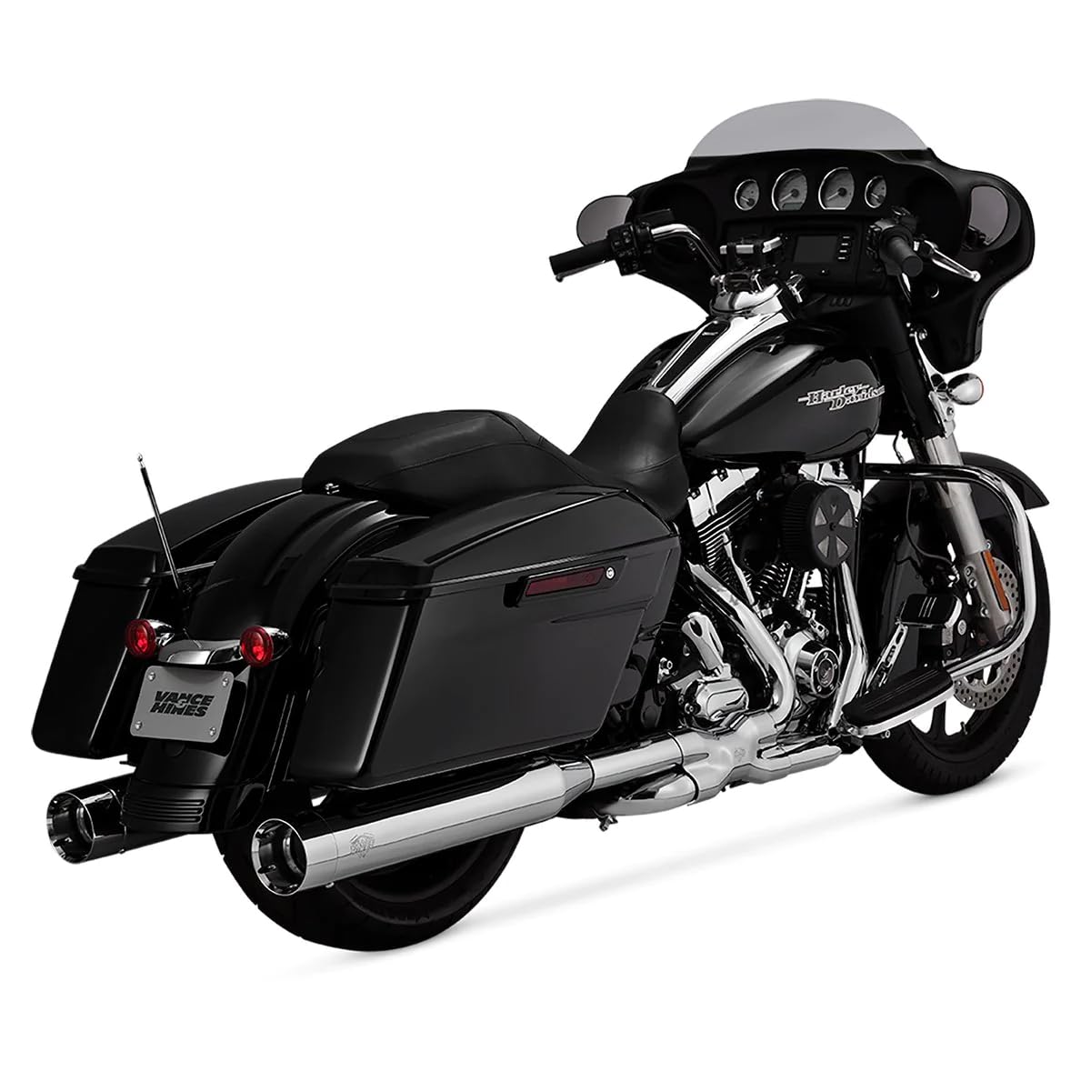 Amazon | Vance & Hines 16650 クローム オーバーサイズ 450 タイタン