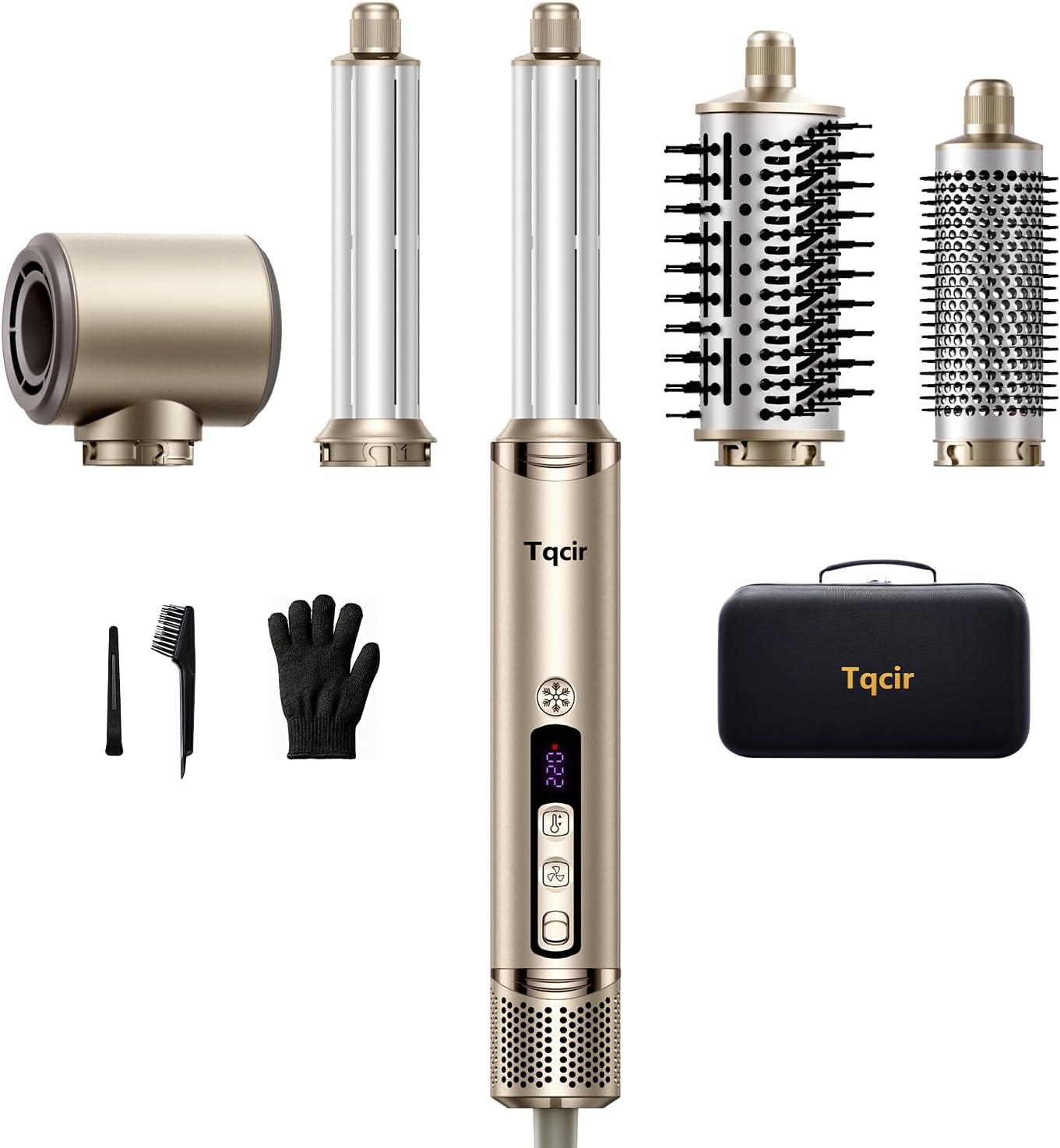 5-in-1 Professional Hair Dryer Brush, Powerful Multi-Styler...