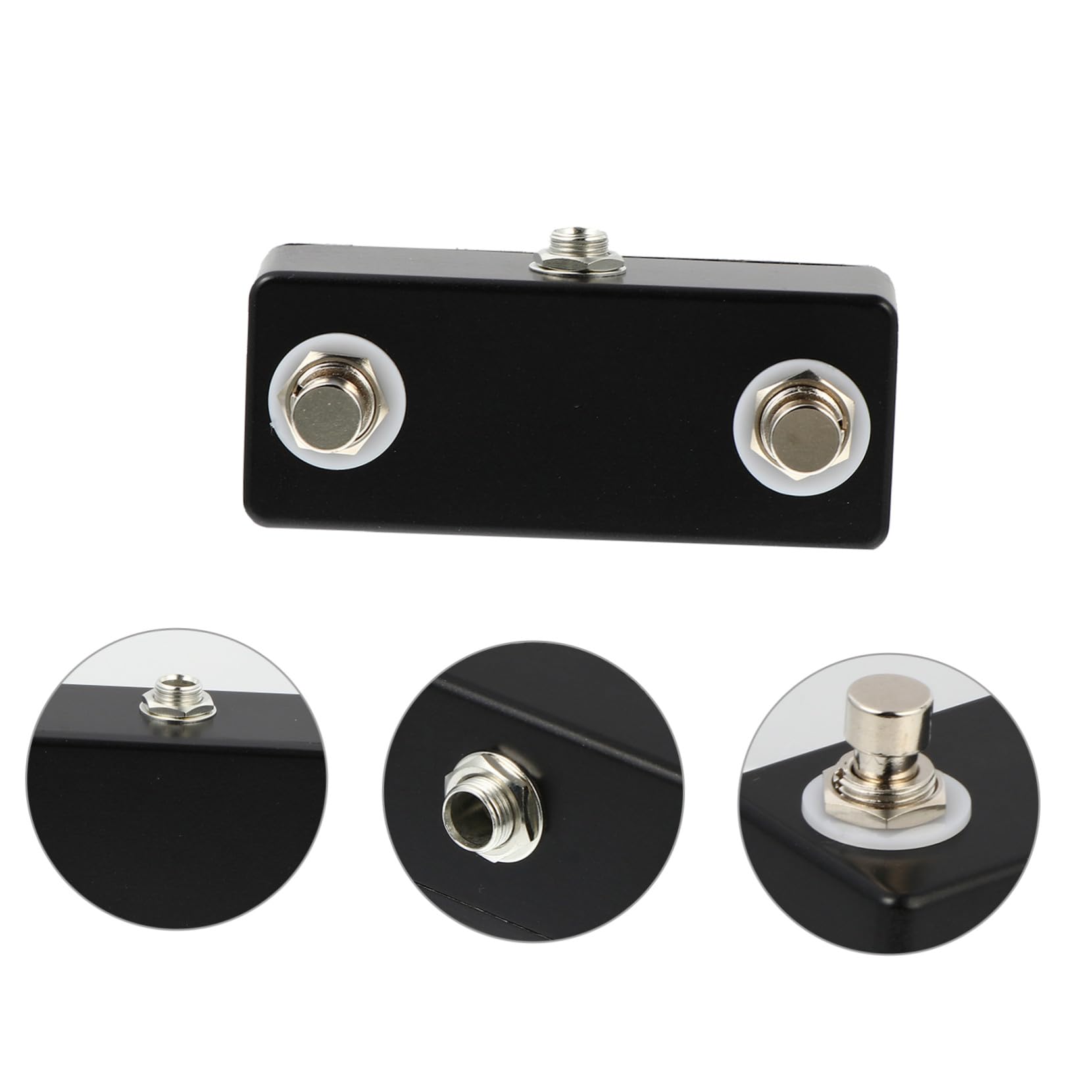 YARNOW Pedal De Guitarra De Pedal De Efecto Dual Para Efectos De Guitarra Accesorio De Suministro De Instrumentos Musicales Para Practicar Casa