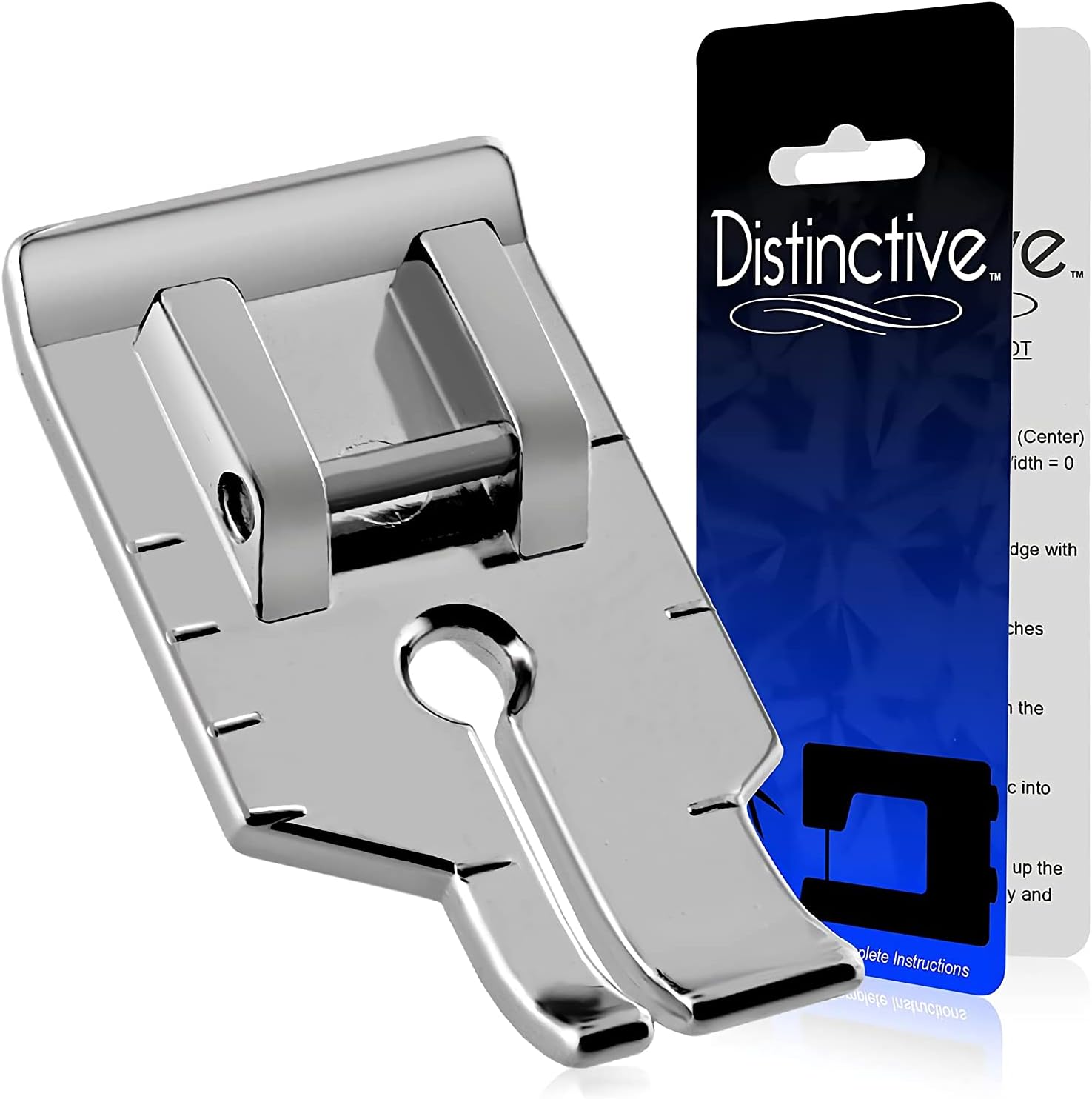 Standard 1-4โ Quilting/Sewing Machine Presser Foot - Fits All Low Shank Snap-On Singer*, Brother, Babylock, Euro-Pro, Janome, Kenmore, White, Juki, New Home, Simplicity, Elna and More!